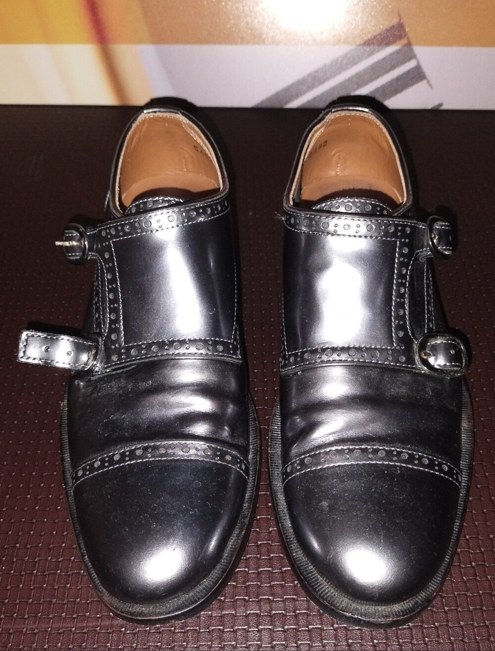 John Fluevog Luther Double Monk Strap Loafers Size 5.5